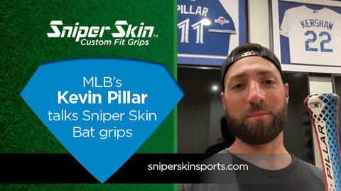 Kevin Pillar - MLB talks Sniper Skin bat grips