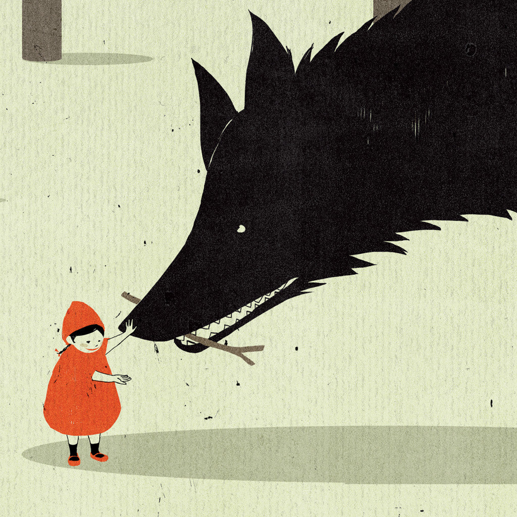 Shout Alessandro Gottardo Little Red Riding Hood And The Wolf New 279 Editions