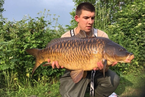 Andrew with a Common Carp