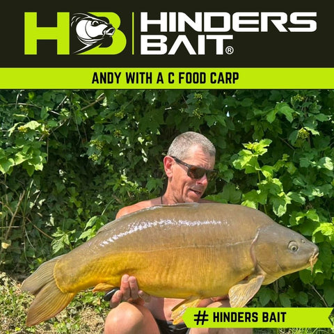 Andy with a C Food Carp 