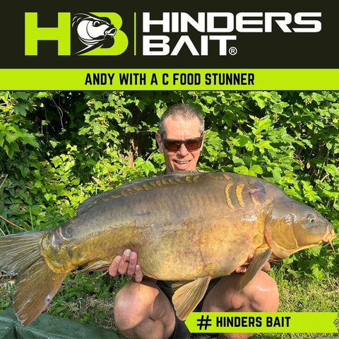 Andy with a C Food Carp