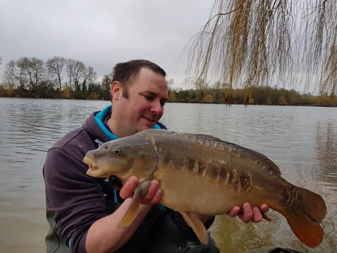 Steve with a Clattercote Carp