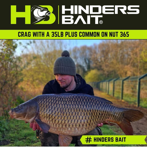 Craig with a 35lb Common Carp caught on Nut 365