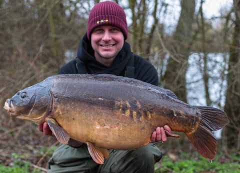 Kev with a Mirror Carp