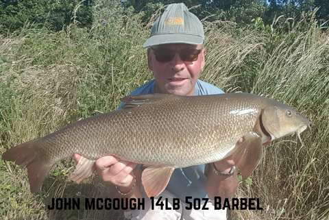 John McGough 14lb 5oz Barbel