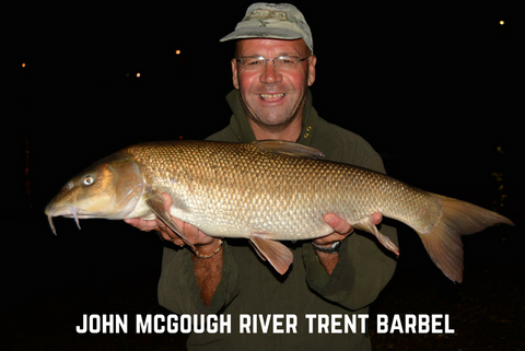 River Trent Barbel Fishing - John McGough - Hinders Baits