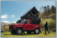 Tentbox Cargo on Land Rover Defender