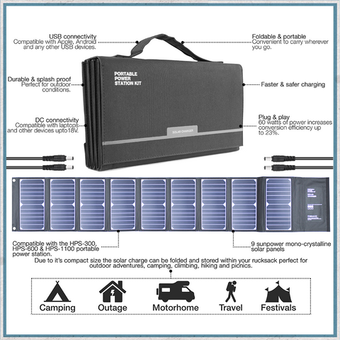 Hyundai H60 portable solar charger