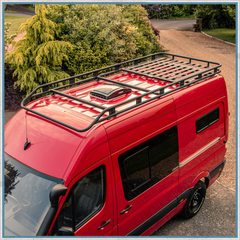 Mantadeck roof rack from above