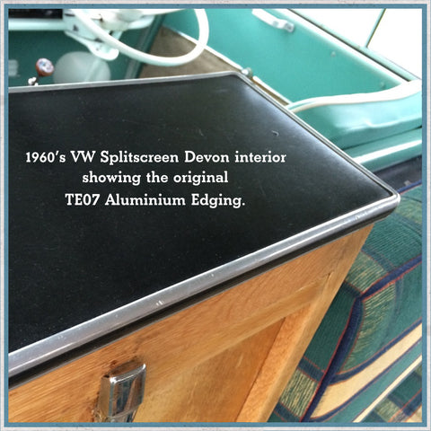 Vw Devon Aluminium Table Edge Trim Colour Insert