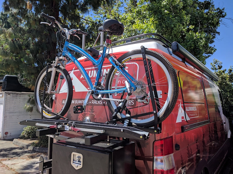 swing away bike rack for sprinter van