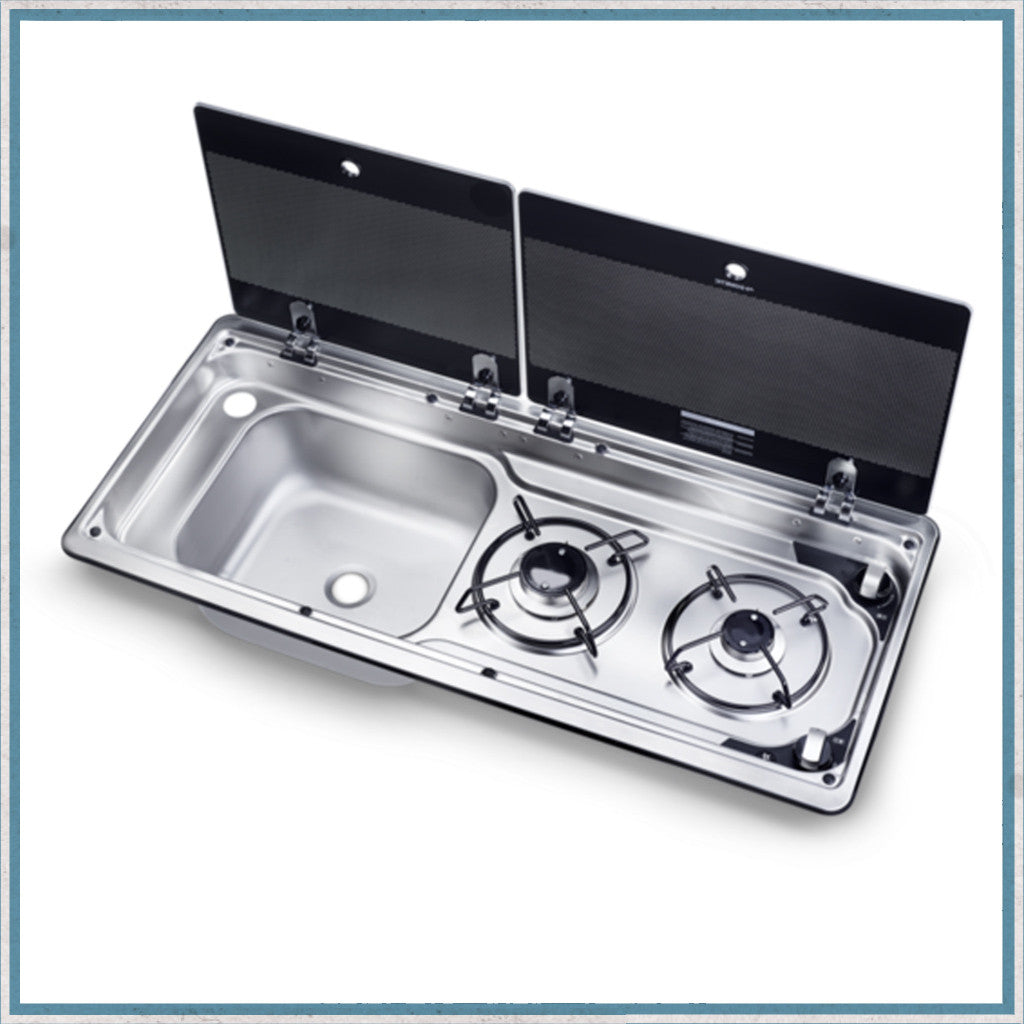 Smev 9722 Dometic Mo9722 Slimline Combination Hob And Sink