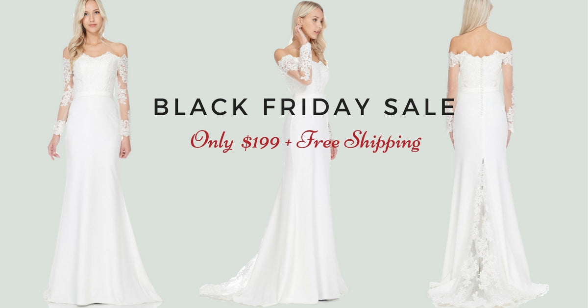  Black  Friday  Wedding  Deals  Simply Fab Dress 