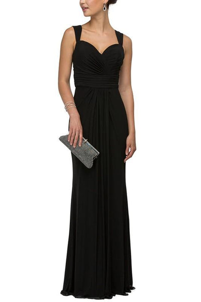 black tie formal gown