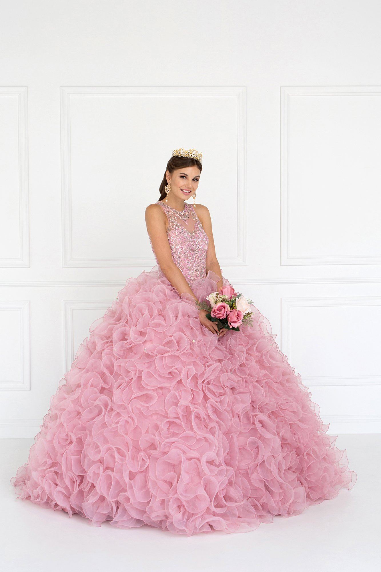 pink dress quince