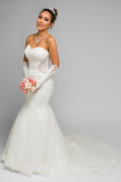 affordable mermaid wedding dresses