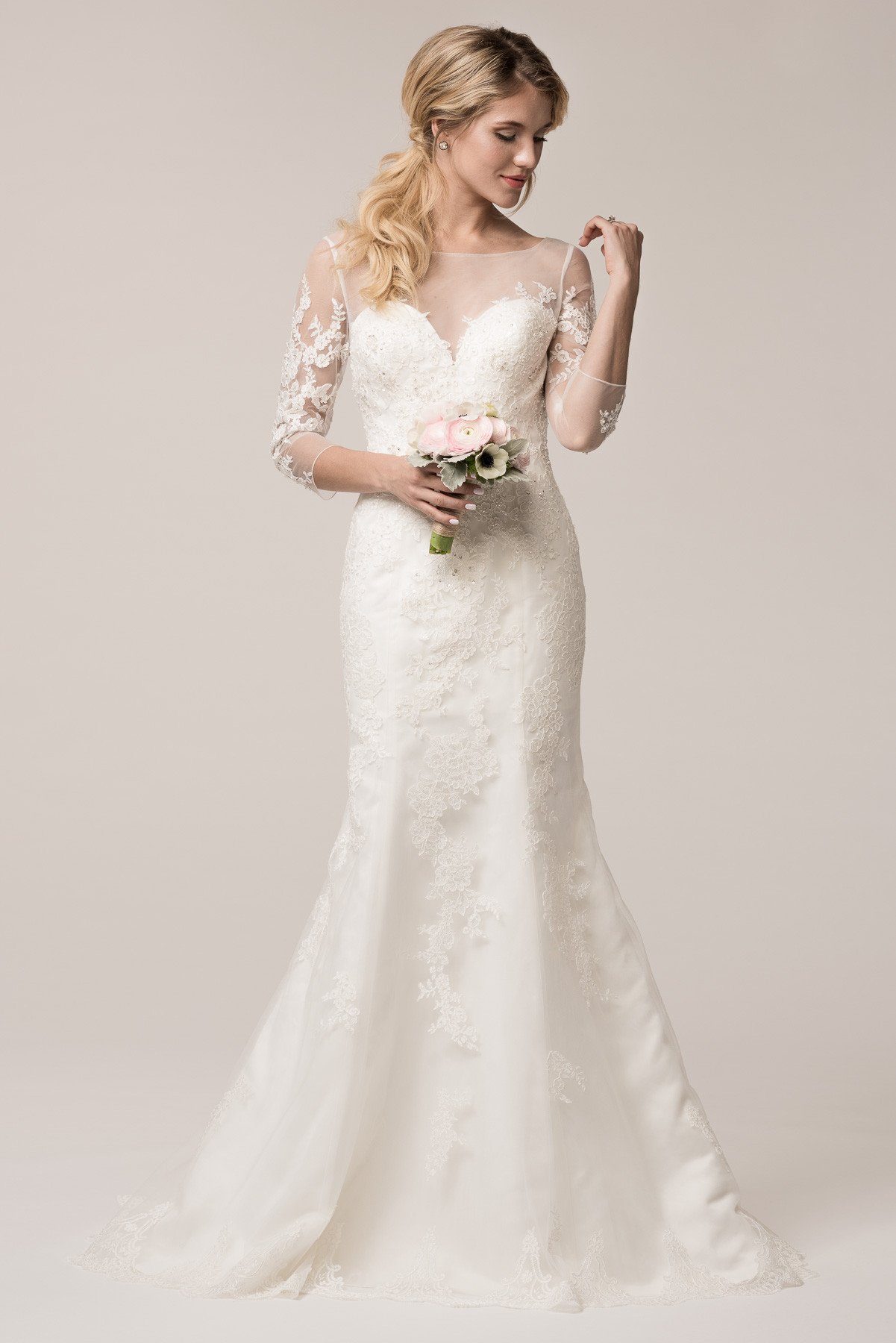 inexpensive mermaid wedding dresses