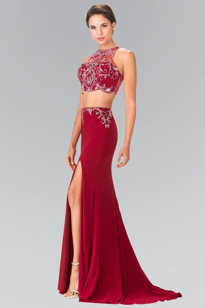 2 piece prom dresses