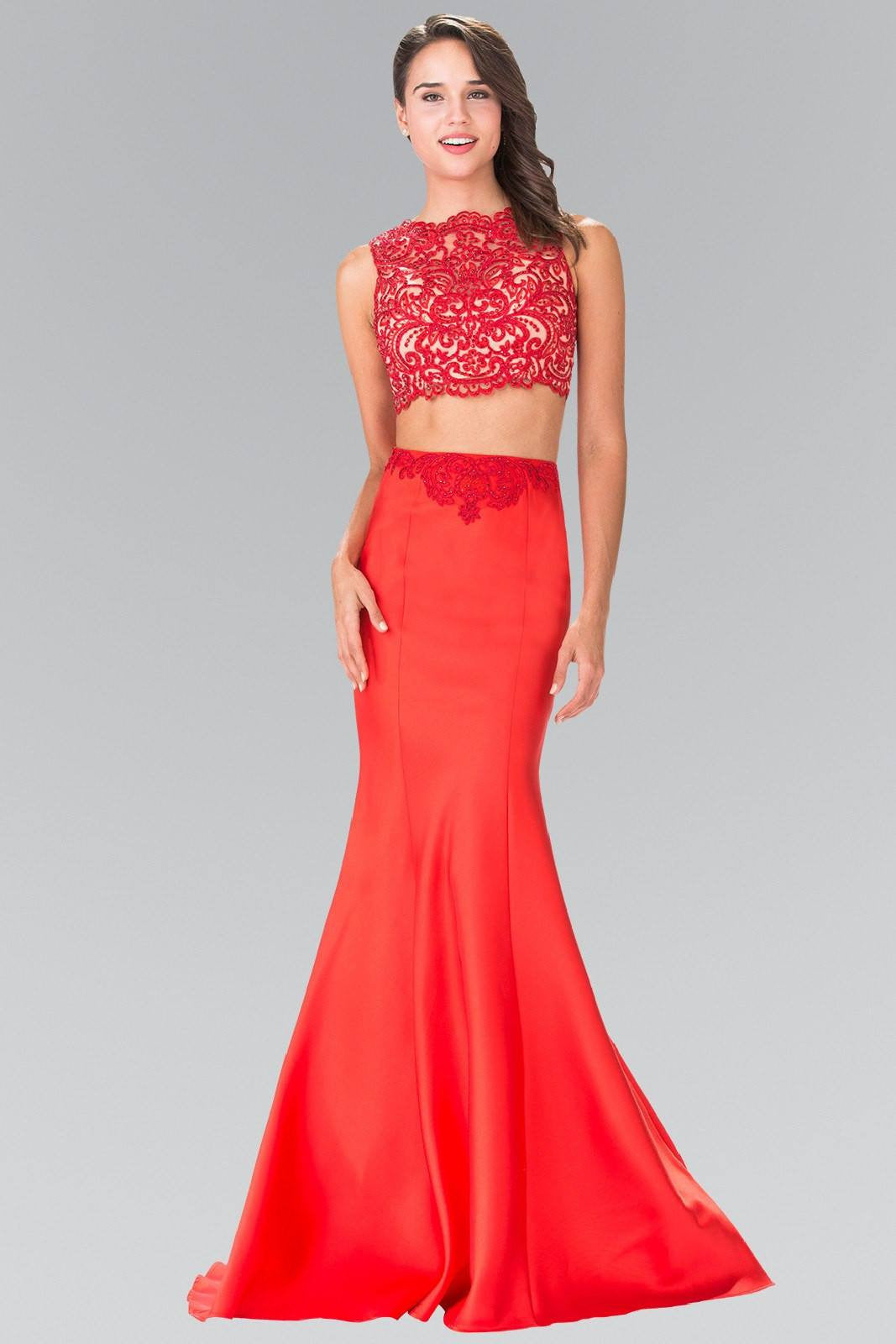 Sexy 2 Piece Cheap Prom Dress Gl2354 Simply Fab Dress