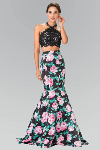 two piece prom dress top only