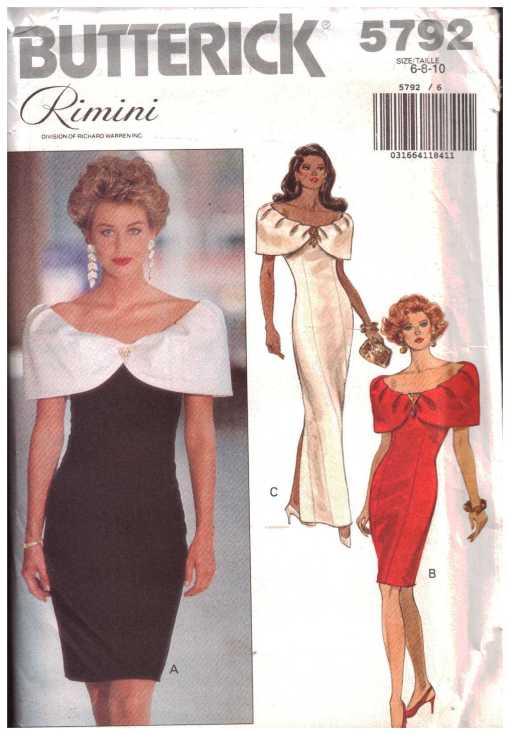 1980s evening dresses
