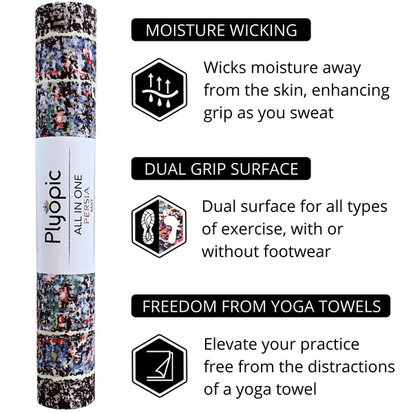 Plyopic-All In One Yoga Mat - Persia