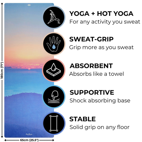 Tapis de yoga plyopique tout-en-un - Prana