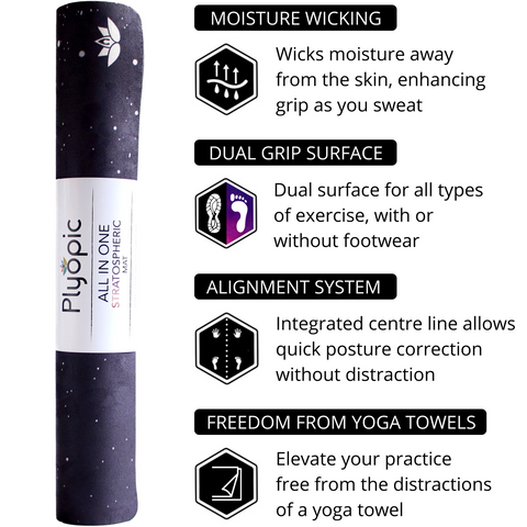 Plyopic All-In-One Yogamatte Stratospheric