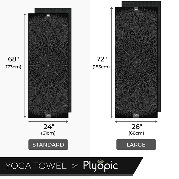 Plyopic Yogamatten-Handtuch – Mandala
