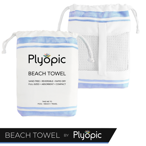 Plyopic Microfiber Beach Towel - Pacific