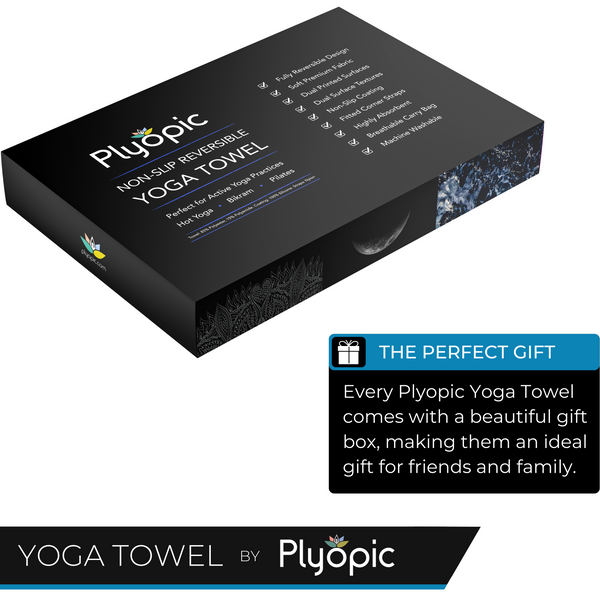 Serviette pour tapis de yoga plyopique - Pacifique