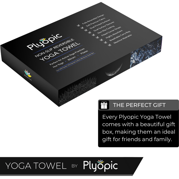 Asciugamano per tappetino da yoga Plyopic - Fasi lunari