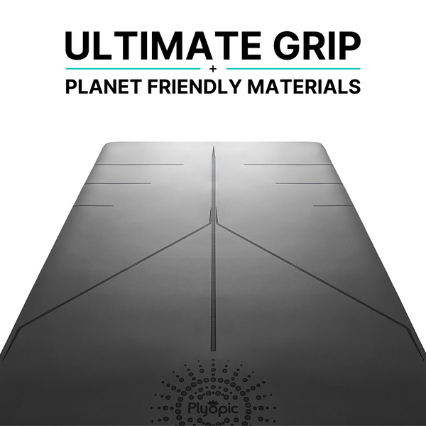 Tappetino yoga Plyopic Ultra Grip - Materiali ecologici