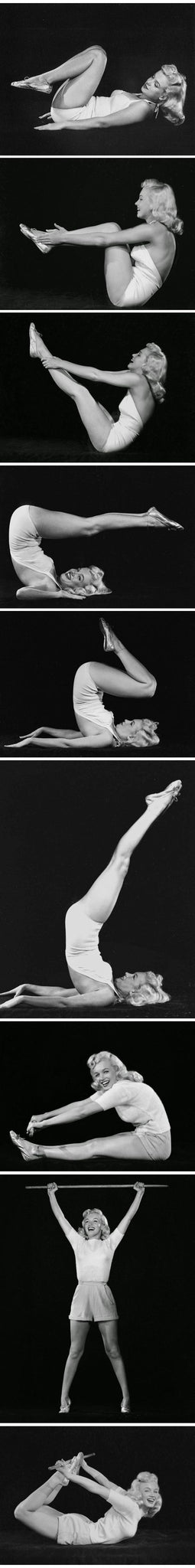 Marilyn Monroe-Yoga