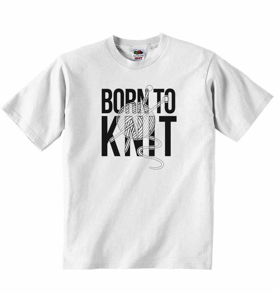 Born to Knit - Baby T-shirt 0