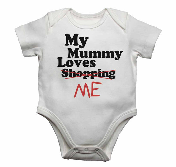 My Mummy Loves Me not Shopping - Baby Vests 0