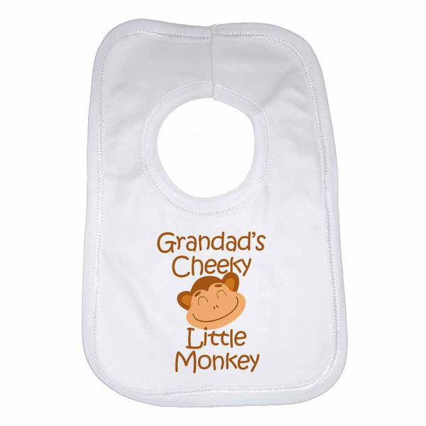 Grandads Cheeky Little Monkey Baby Bibs 0