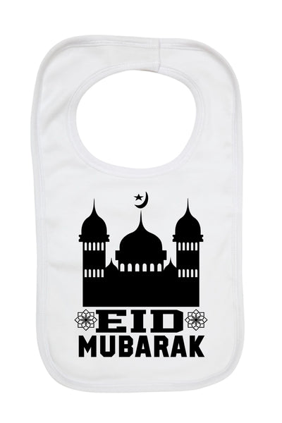 Eid Mubarak - Boys Girls Baby Bibs 0