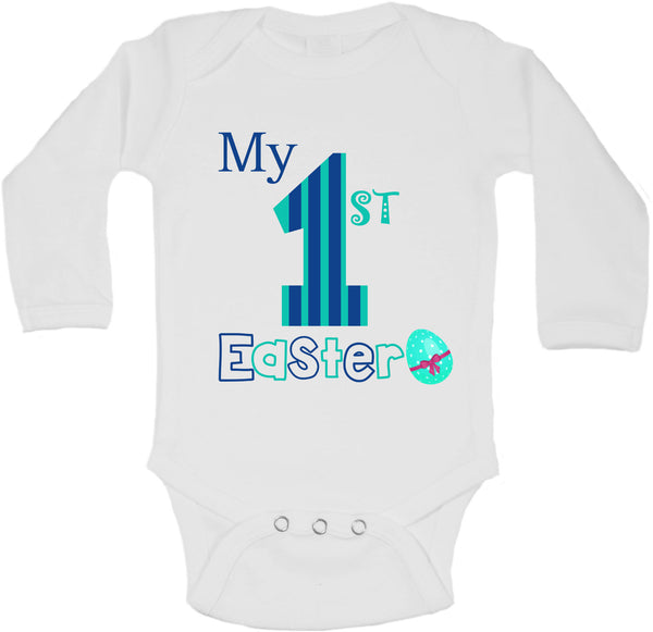My First Easter - Long Sleeve Vests for Boys 0