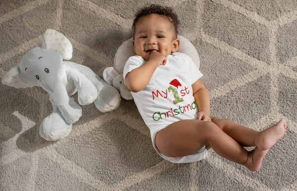 My 1st Christmas Baby Vests Bodysuits 5