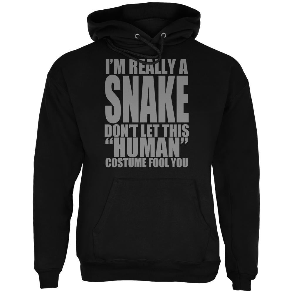 Halloween Human Snake Costume Mens Hoodie