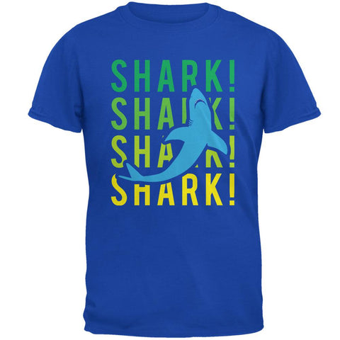 Shark Stacked Repeat Mens T Shirt – AnimalWorld.com