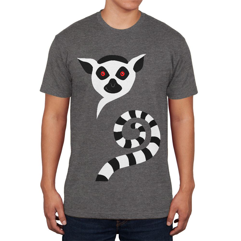 Ring-Tailed Lemur Monkey of Madagascar Mens Soft T Shirt