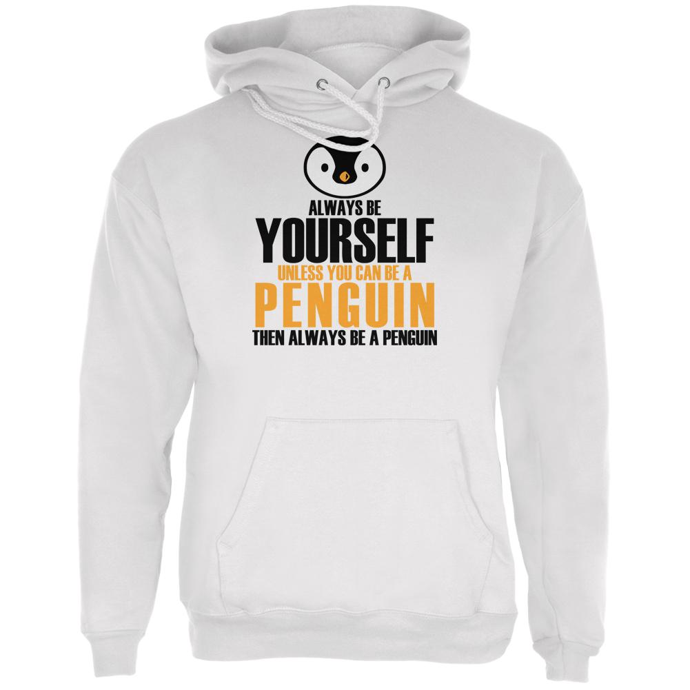 Always Be Yourself Penguin Mens Hoodie