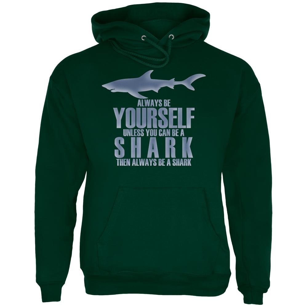 Always Be Yourself Shark Mens Hoodie