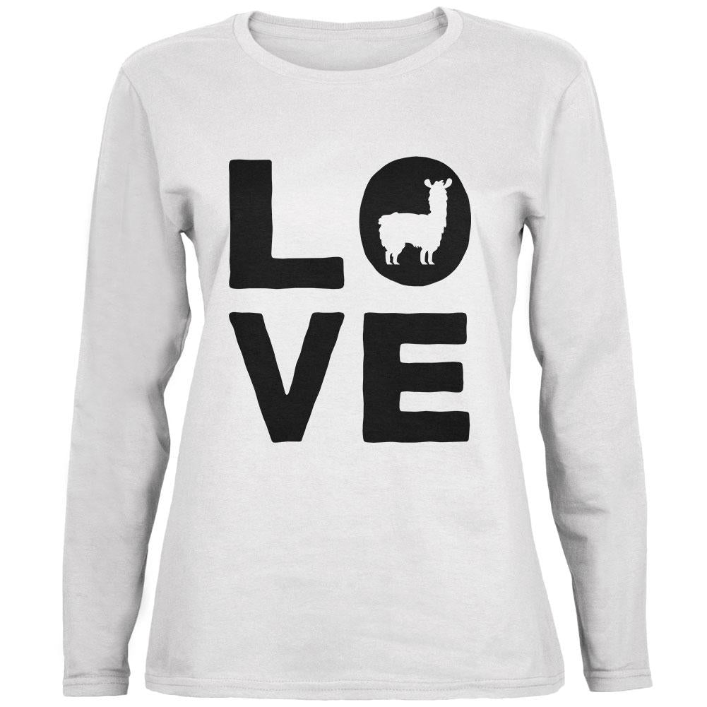 Llama Love Series Ladies' Relaxed Jersey Long-Sleeve Tee