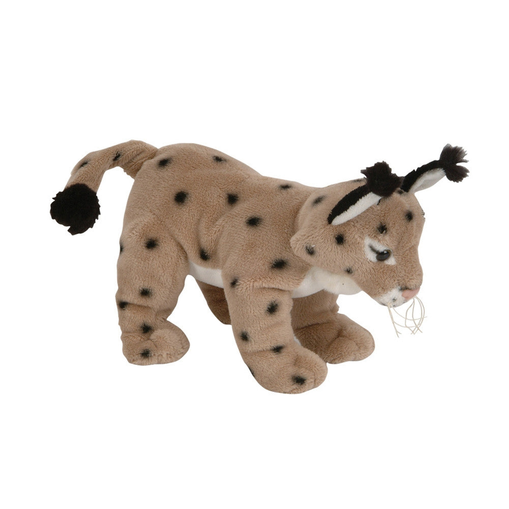 stuffed bobcat toy