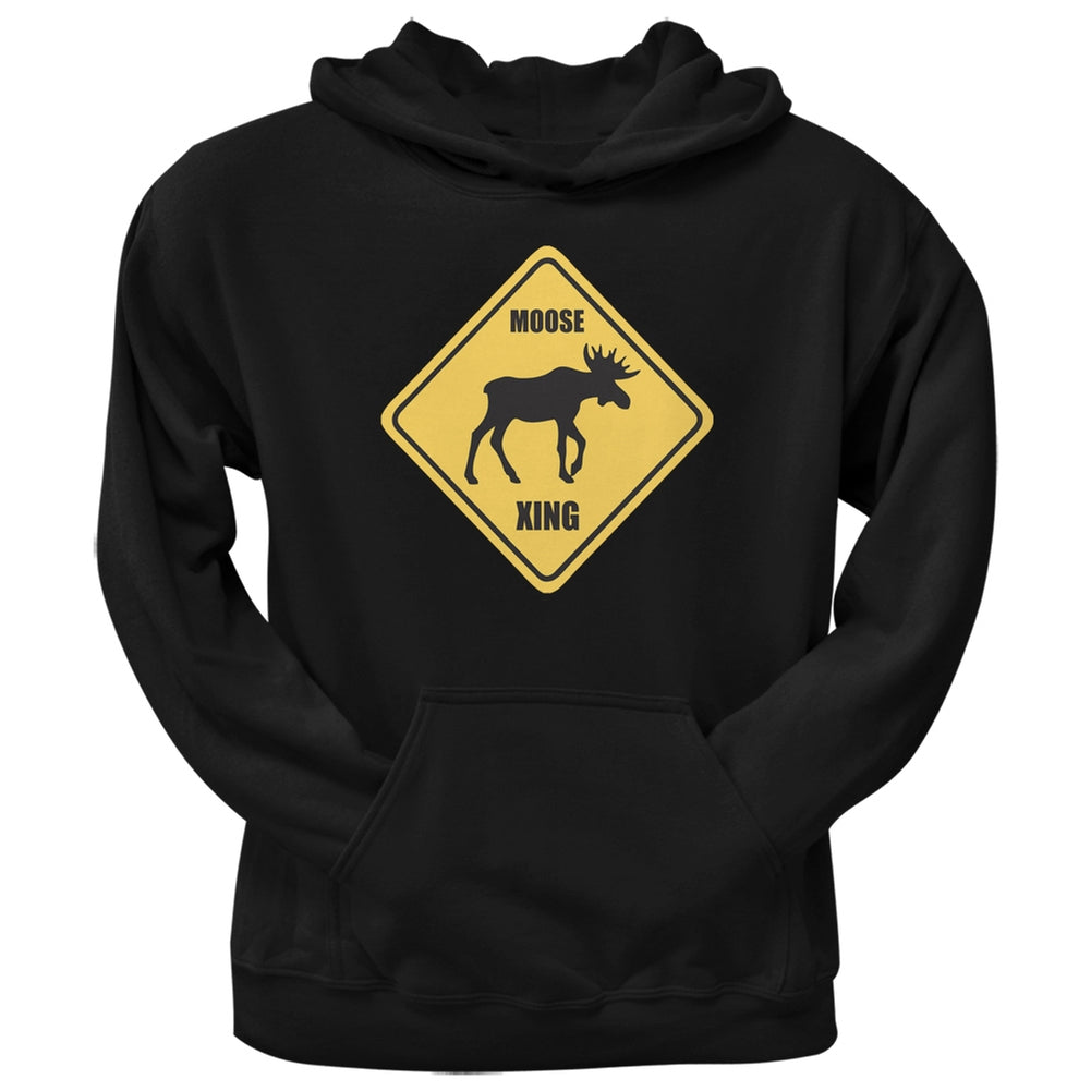 Moose XING Black Adult Hoodie