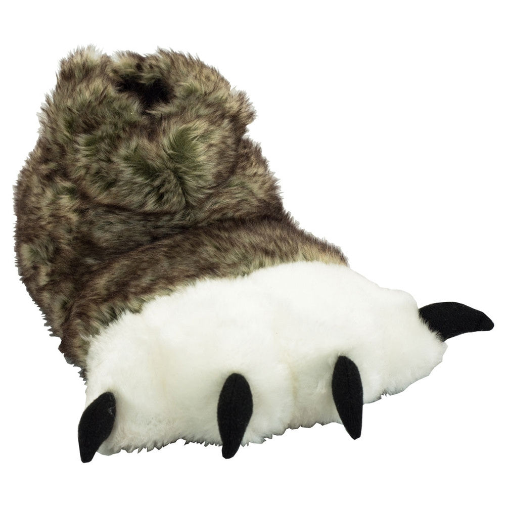 Wolf Paw Adult Slippers – AnimalWorld