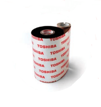 Toshiba BSA40110AW5, 50 Rolls, 4.33 in X 1312 ft, AW5 Black Thermal Ribbon for Toshiba B-SA4,B-452 Series Printers